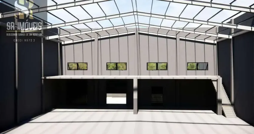 Venda de galpão industrial - 1100m² em arraial dos cunhas - itajaí/sc