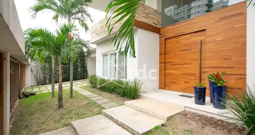 Casa para venda no condomínio santa mônica jardins com 5 quartos, 826m² - barra da tijuca - rio de