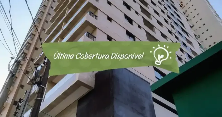 Lançamento cobertura duplex à venda com 157.m2 e vista para o mar na aparecida – santos/sp
