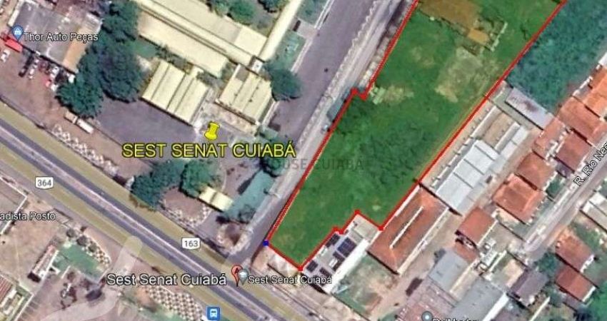 Vende-se Terreno Murado - na Av. Fernando Correa - Excelente Localização