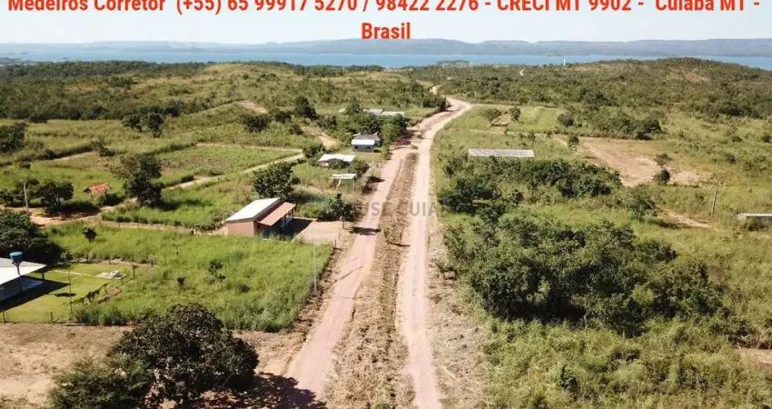 04 terrenos juntos no recanto paraíso do manso no lago do manso em Cuiabá MT
