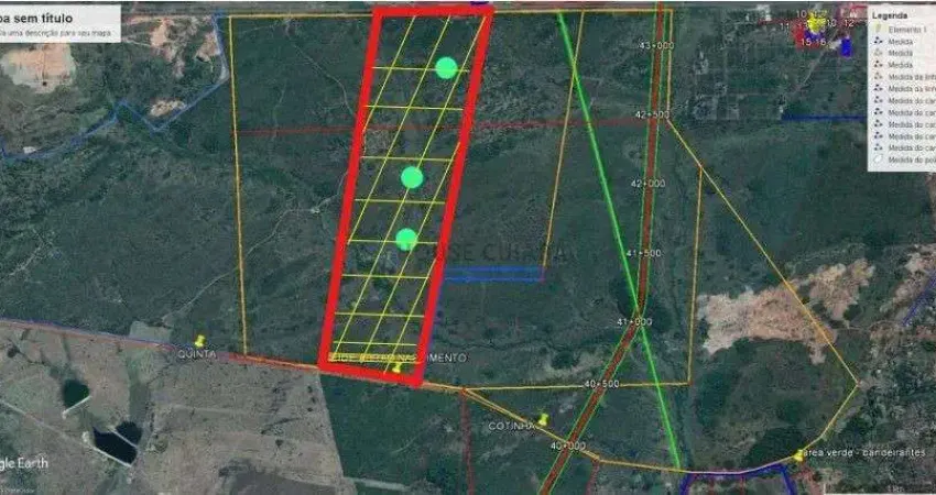 Terreno comercial nas margens da BR 070, com 200 Hectares Próximo do trevo do la