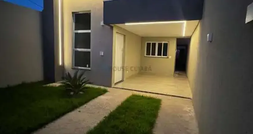 Casa Nova com 3Q/1 Suite com Piscina – Bairro Coophema | Cuiabá-MT