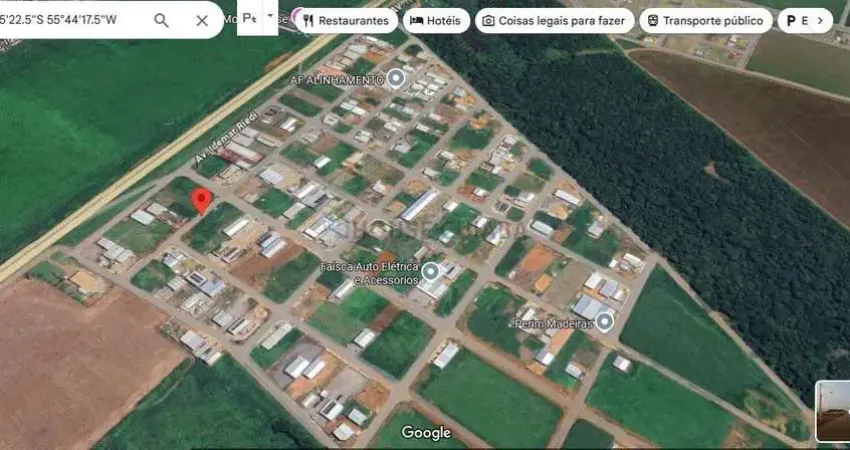 Terreno com 1.109 M³ com excelente localização no setor do distrito industrial d