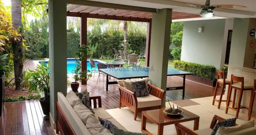 Sobrado à venda no condomínio florais cuiabá – alto padrão e conforto