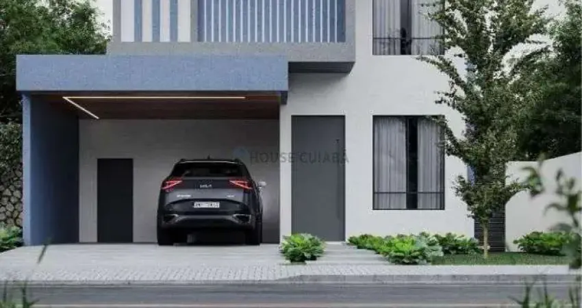 Casa em condomínio fechado com 3 quartos à venda na Rodovia Arquiteto Hélder Cândia, km 2, Ribeirão do Lipa, Cuiabá
