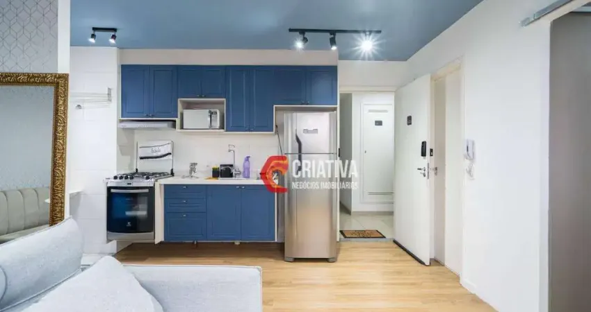 Apartamento à venda com 1 dormitórios, 1 banheiro 34m² - tatuapé, são paulo - sp.