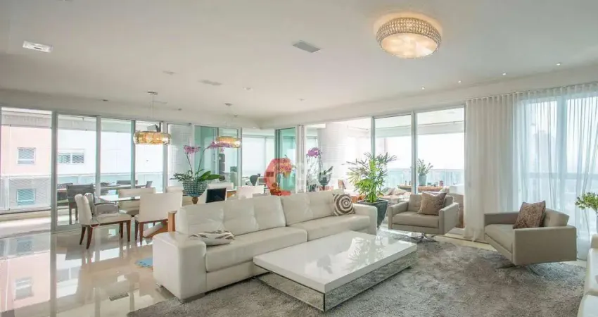 Apartamento com 4 dormitórios à venda, 335 m² por r$ 4.900.000 - anália franco