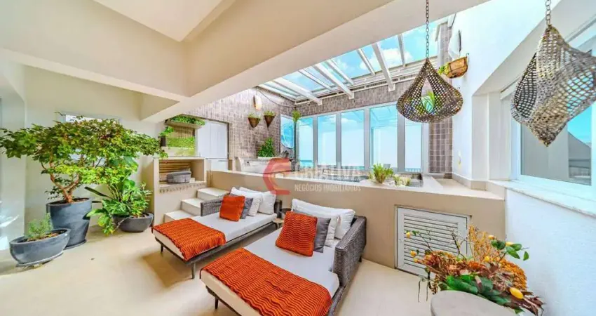 Cobertura luxuosa com 3 dormitórios à venda, 203 m² - anália franco