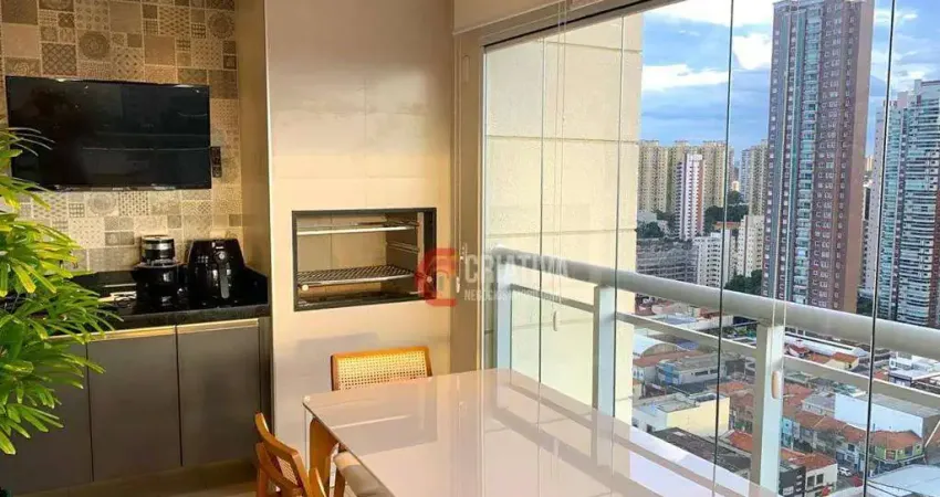 Apartamento com 3 dormitórios à venda, 148 m² por r$ 2.765.000 - anália franco - são paulo/sp