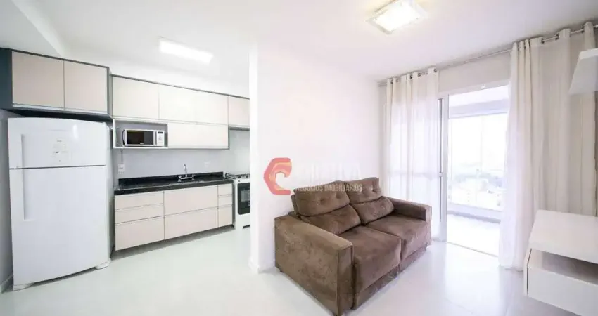 Apartamento com 1 dormitório para alugar, 50 m² por r$ 3.870,00/ano - tatuapé - são paulo/sp
