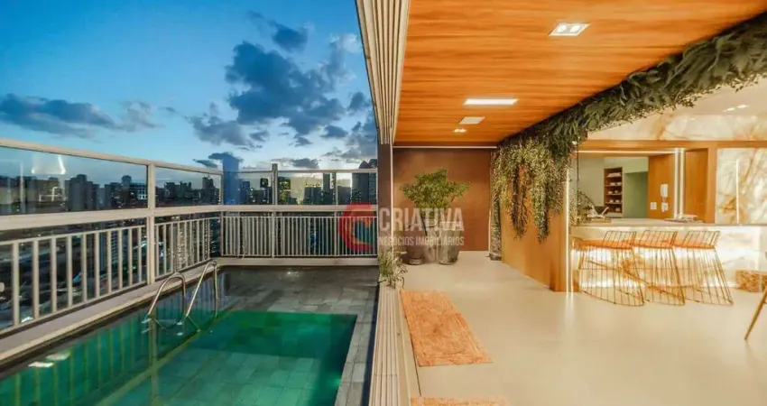 Cobertura exclusiva com 4 dormitórios à venda, 340 m² por r$ 7.200.000 - tatuapé - são paulo/sp