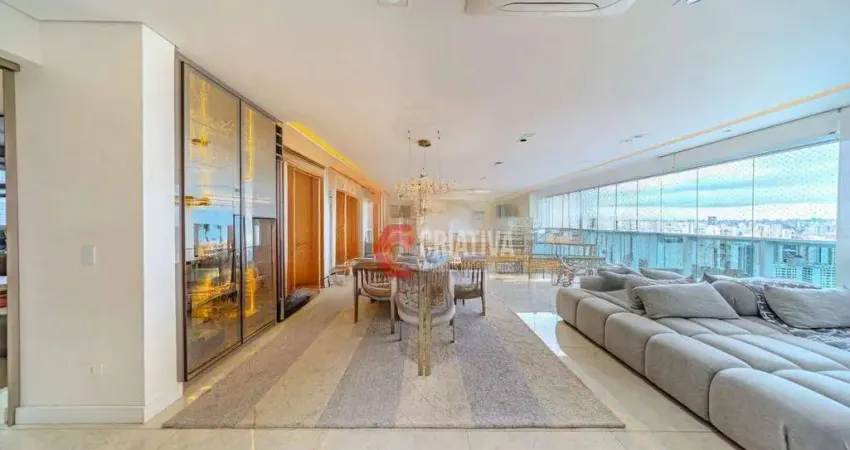 Luxuosa cobertura com 4 dormitórios à venda, 382 m² - anália franco - são paulo/sp