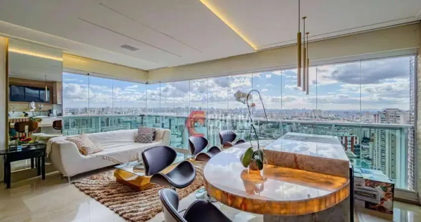 Apartamento com 3 dormitórios à venda, 218 m² por r$ 4.490.000 - maria callas - anália franco