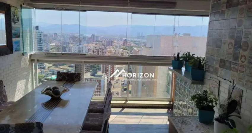 Apartamento com 2 dormitórios à venda, 78 m² por r$ 1.060.000 - ponta da praia - santos/sp