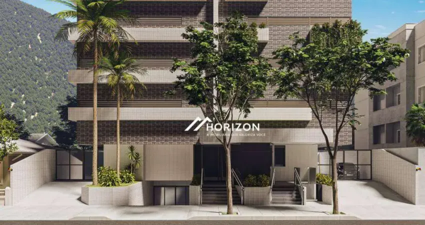 Apartamento com 2 dormitórios à venda, 74 m² por r$ 662.161,50 - marapé - santos/sp