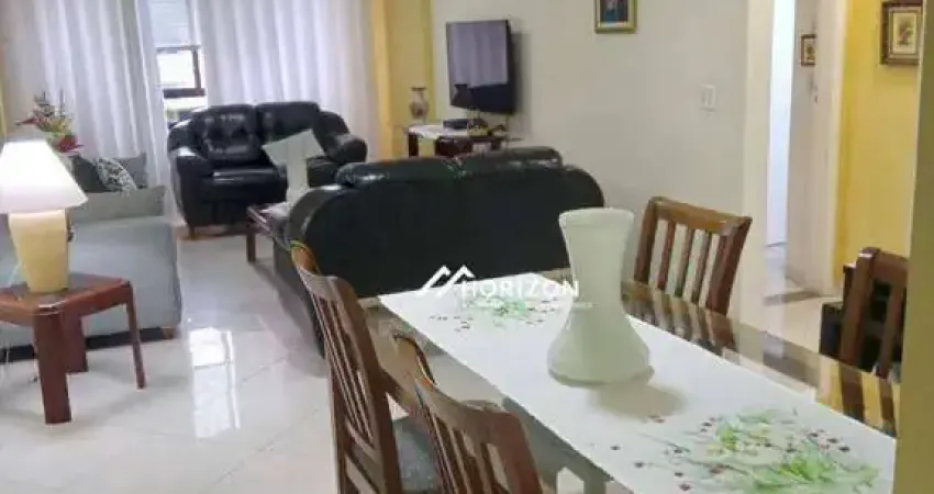 Apartamento com 2 dormitórios à venda, 136 m² por r$ 400.000,00 - centro - são vicente/sp