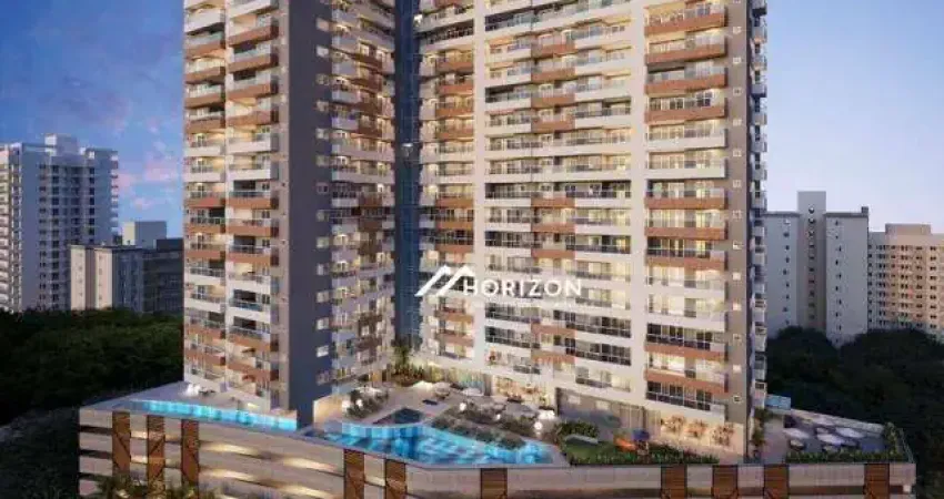 Apartamento com 2 dormitórios à venda, 72 m² por r$ 833.486 - encruzilhada - santos/sp
