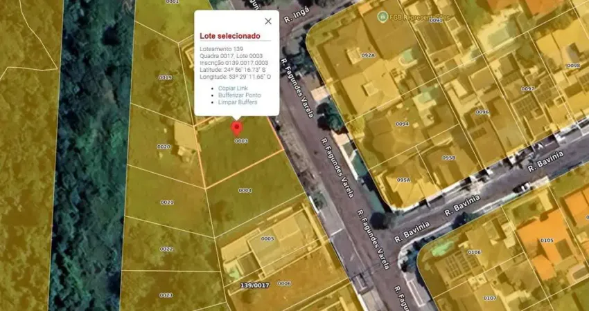 Terreno à venda na Rua Fagundes Varela, 3657, Alto Alegre, Cascavel