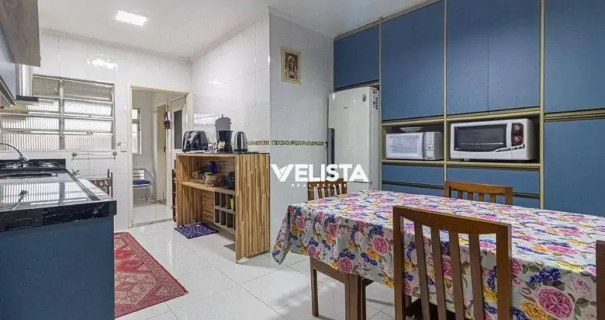 Apartamento com 2 dormitórios à venda, 92 m² por r$ 550.000 - campo grande - santos