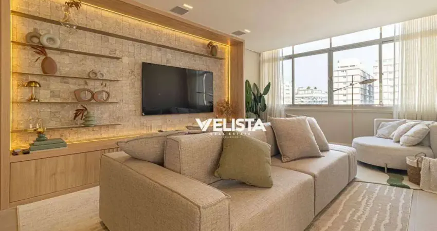 Apartamento com 3 dormitórios à venda, 159 m² por r$ 2.300.000,00 - gonzaga - santos/sp