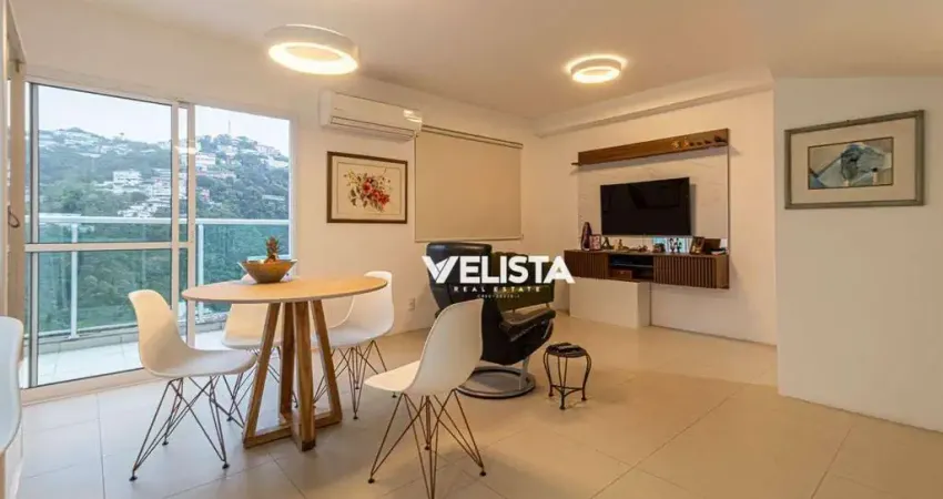 Apartamento com 2 dormitórios à venda, 88 m² por r$ 820.000 - josé menino - santos/sp