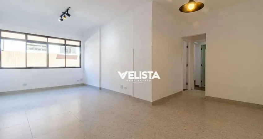 Apartamento reformado com 2 dormitórios à venda, 99 m² por r$ 720.000 - campo grande - santos