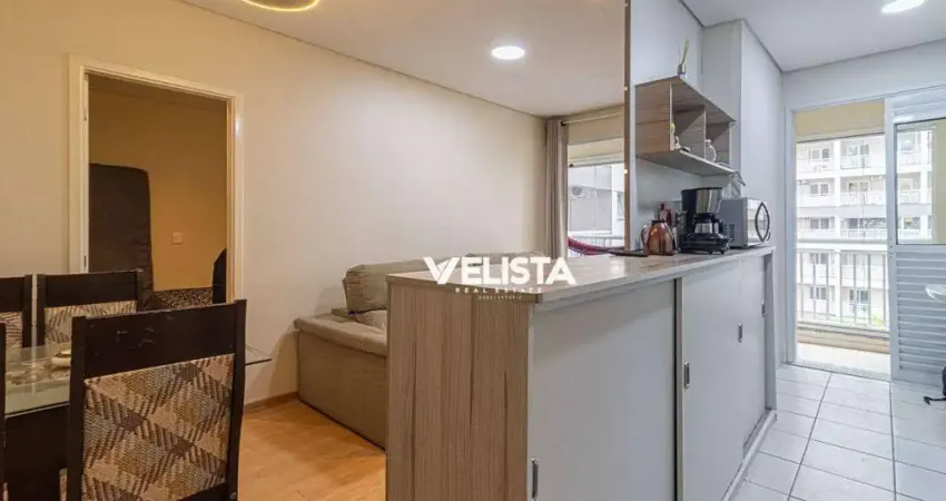 Apartamento com 1 dormitório à venda, 49 m² por r$ 377.000,00 - vila matias - santos/sp