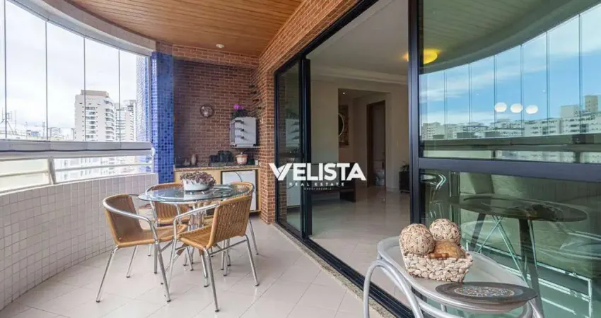 Apartamento com 4 suites, 3 vagas à venda, 180 m² por r$ 2.000.000 - gonzaga - santos