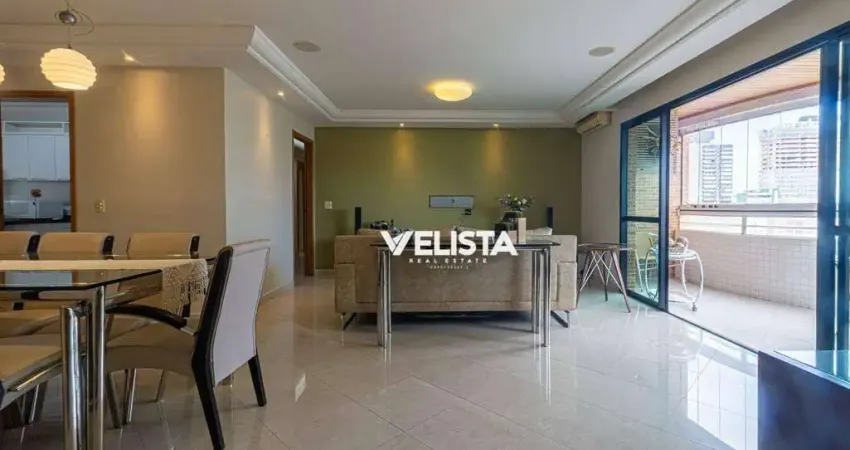 Apartamento com 4 suites, 3 vagas à venda, 180 m² por r$ 2.000.000 - gonzaga - santos