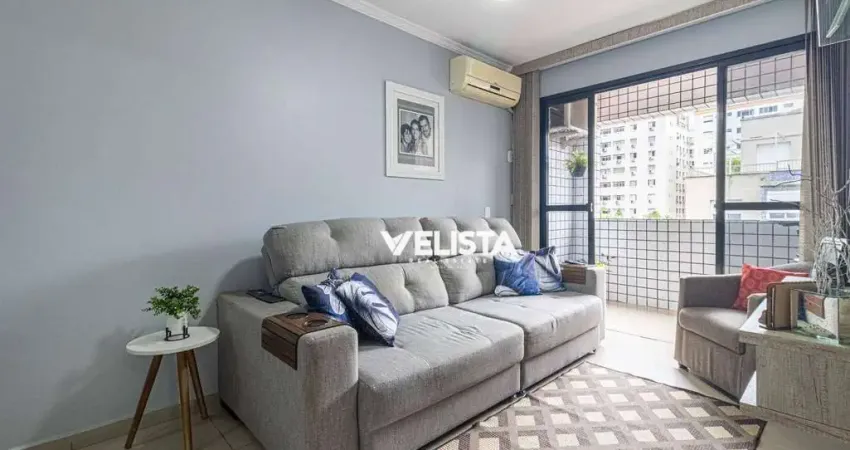 Apartamento com 2 dormitórios à venda, 67 m² por r$ 430.000,00 - itararé - são vicente/sp