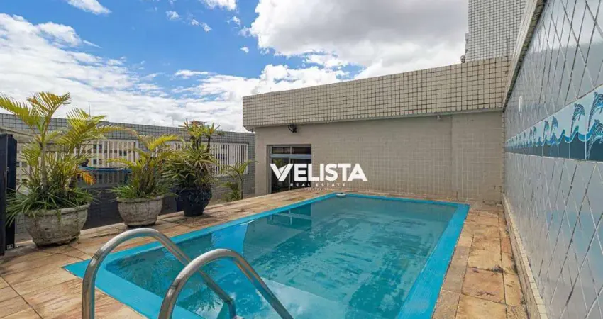 Cobertura com 3 dormitórios à venda, 271 m² por r$ 1.490.000,00 - gonzaga - santos/sp