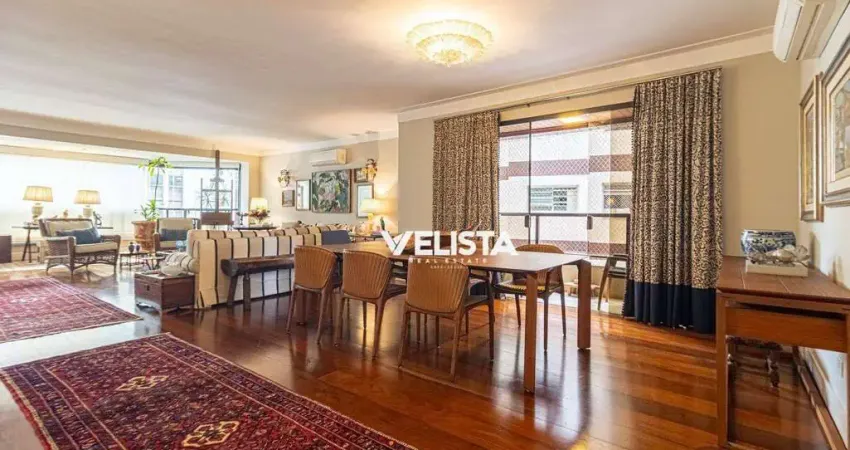 Apartamento com 3 dormitórios à venda, 360 m² por r$ 3.500.000,00 - boqueirão - santos/sp