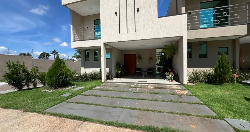 Sobrado no recanto do bosque com 3 quartos sendo 3 suítes, condomínio completo