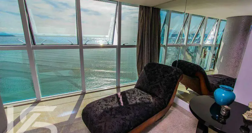 Cobertura duplex com 4 suítes, 702m², à venda no costão da barra em balneário camboriú