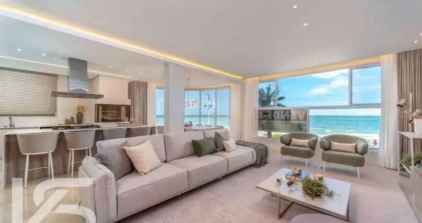 Apartamento com 4 dormitórios à venda, 203 m² por r$ 7.200.000,00 - praia dos amores - balneário camboriú/sc