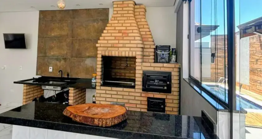 Casa à venda mobiliada no condomínio lagos d'icarai em salto/sp, só chegar e morar!