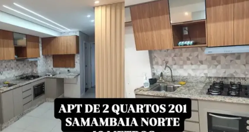 Ágio em samambaia apartamento todo reformado, ambientes planejados