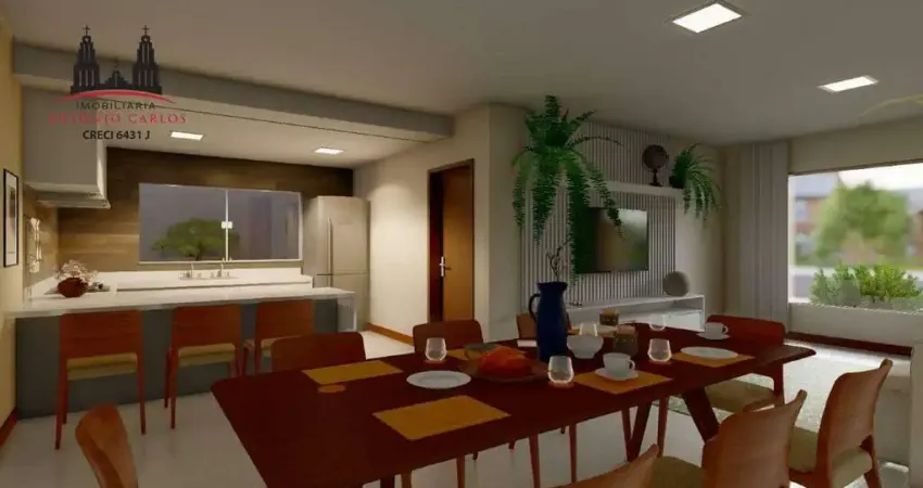 Casa geminada à venda, 3 quartos, 1 suíte, 2 vagas, centro - antônio carlos/sc