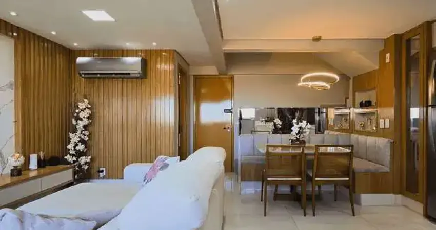 Apartamento duplex á venda mobiliado com 76m2 no aldeia do vale, goiânia - go