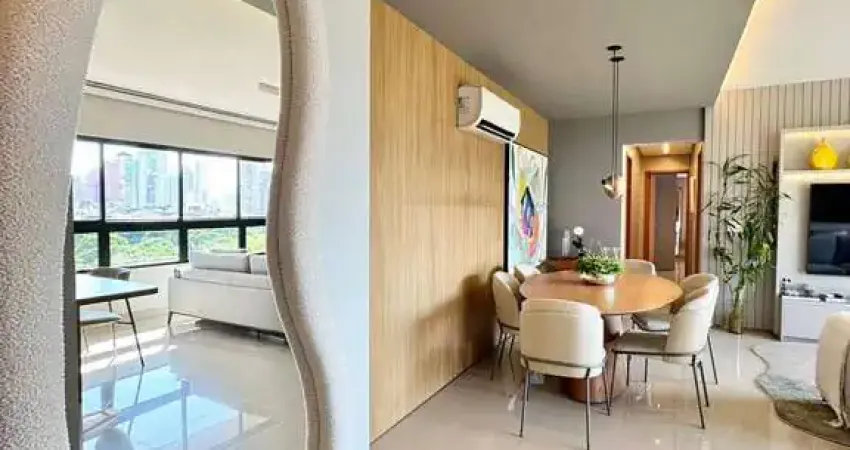 Apartamento à venda, 3 suítes com 111 m² no setor pedro ludovico, goiânia, go