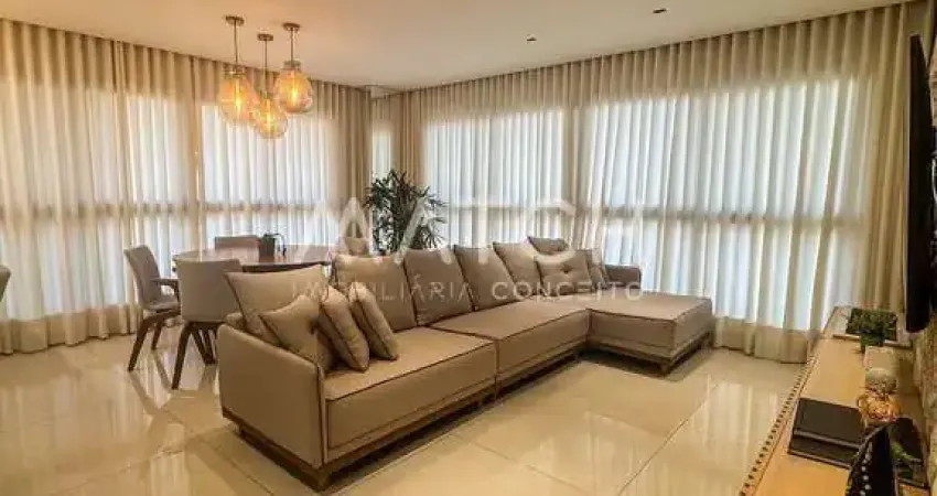 Apartamento à venda com 3 suítes e 122m² no setor marista, goiânia, go