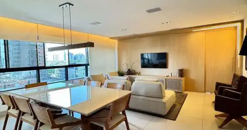 Apartamento à venda 3 suítes com 126m2 no setor marista, goiânia, go