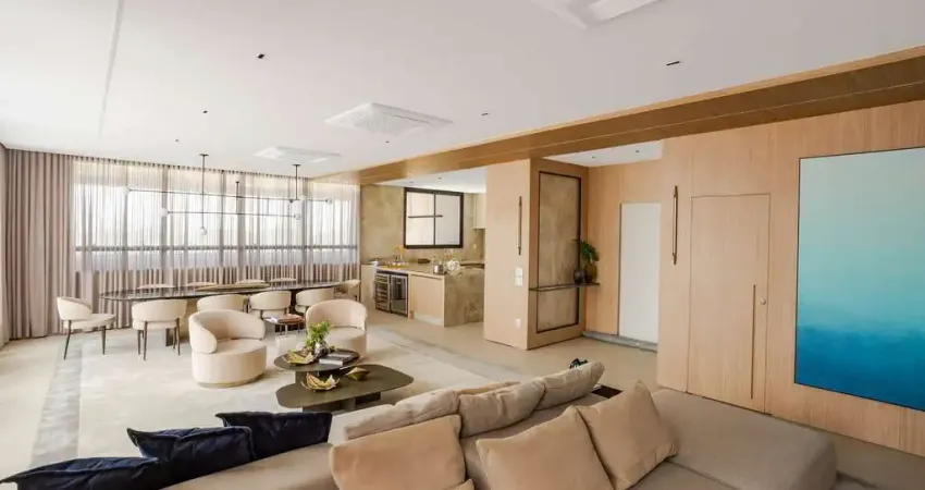 Apartamento à venda no legacy, com 266 m2, 4 suítes, 4 vagas, setor marista, goiânia, go