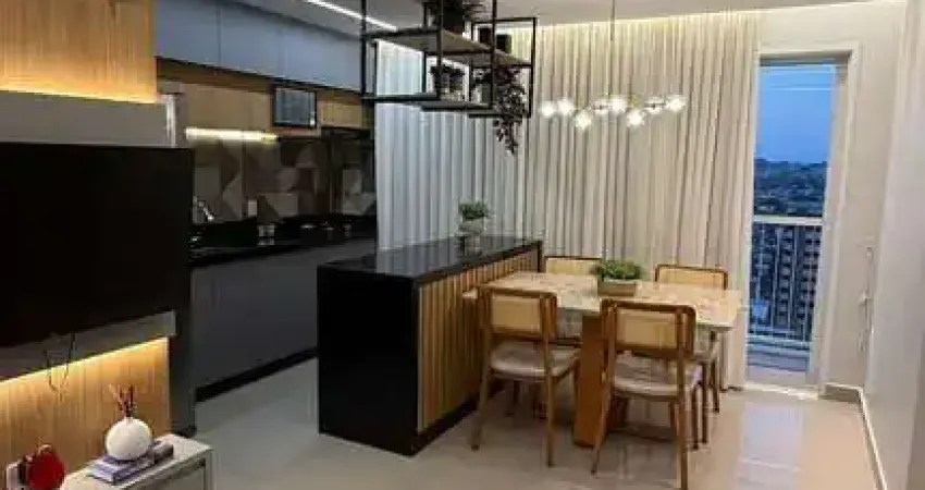 Apartamento mobiliado à venda wish aeroporto, com 57m2, 2 quartos, 1 suíte, setor aeroporto, goiâni