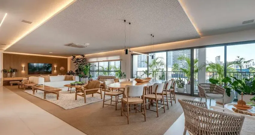 Apartamento à venda no sunna by opus, com 235,92 m2, 4 suítes, 3 vagas, , setor oeste, goiânia, go