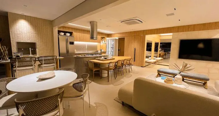 Apartamento à venda no mediterranè, com 150 m2, 3 suítes, 2 vagas, jardim goiás, goiânia, go