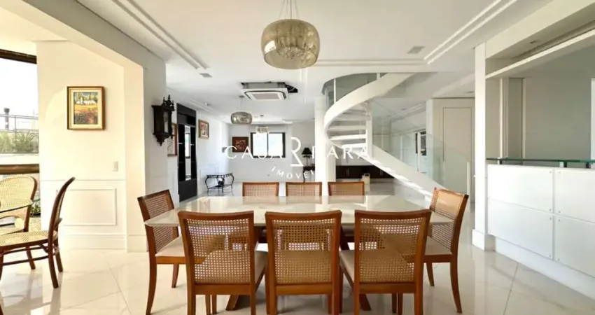 Cobertura duplex 4 dormitórios (3 suítes) e 3 vagas com hobby box - centro