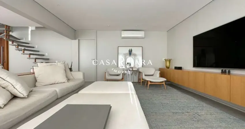 Cobertura duplex 3 dormitórios (1 suíte) e 1 vaga - av. beira mar norte