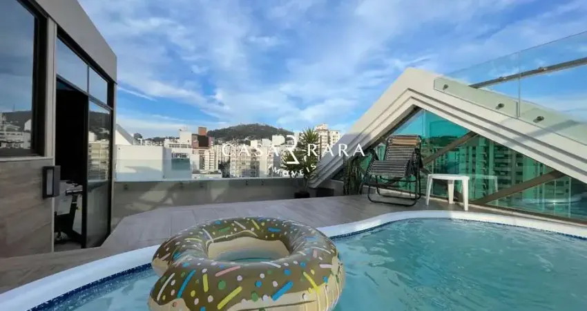 Cobertura duplex 3 dormitórios (1 suíte) 'porteira fechada' e 2 vagas - centro